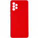 Силіконовий чохол Candy Full Camera для Samsung Galaxy A72 4G / A72 5G Червоний / Red