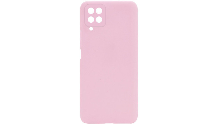 Силиконовый чехол Candy Full Camera для Samsung Galaxy A22 4G / M32 Розовый / Pink Sand - фото