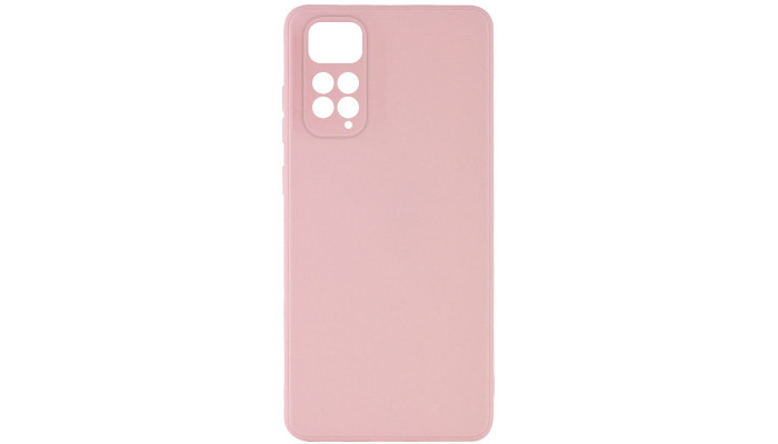 Силиконовый чехол Candy Full Camera для Xiaomi Redmi Note 11 Pro 4G/5G / 12 Pro 4G Розовый / Pink Sand - фото