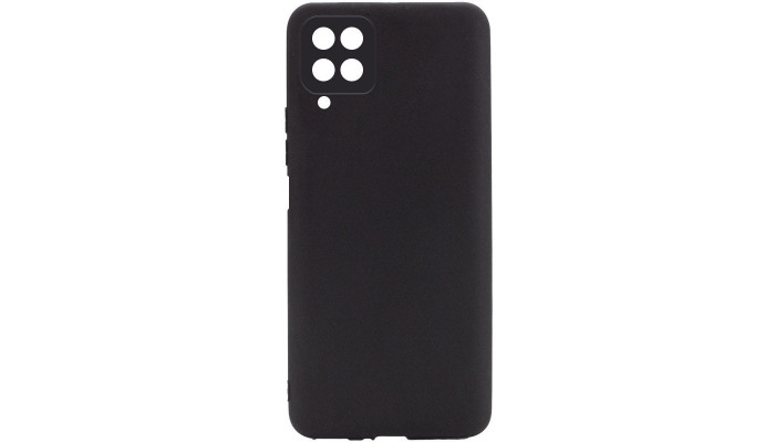 Силіконовий чохол Candy Full Camera для Samsung Galaxy M53 5G Чорний / Black - фото