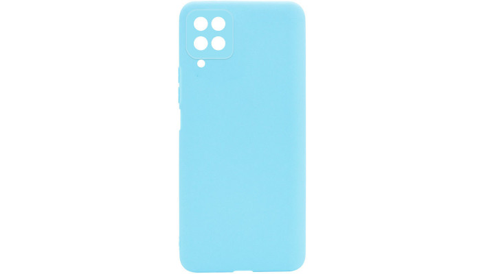 Силиконовый чехол Candy Full Camera для Samsung Galaxy M33 5G Бирюзовый / Turquoise - фото