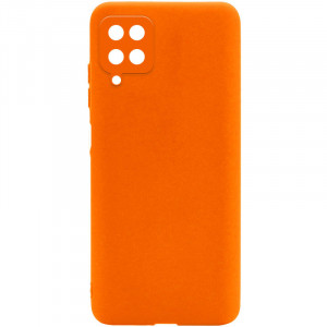 Силиконовый чехол Candy Full Camera для Samsung Galaxy M33 5G Оранжевый / Orange