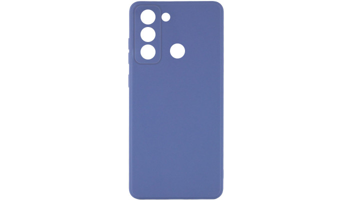Силиконовый чехол Candy Full Camera для TECNO Pop 5 LTE Голубой / Mist blue - фото