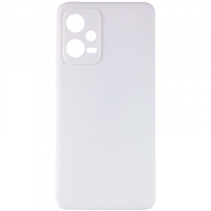 Силиконовый чехол Candy Full Camera для Xiaomi Redmi Note 12 Pro 5G Белый / White