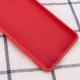 Силиконовый чехол Candy Full Camera для Xiaomi Redmi Note 12 Pro 5G Красный / Camellia - фото