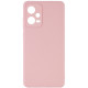 Силиконовый чехол Candy Full Camera для Xiaomi Redmi Note 12 Pro 5G Розовый / Pink Sand - фото
