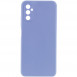 Силіконовий чохол Candy Full Camera для Samsung Galaxy A14 4G/5G Блакитний / Mist blue