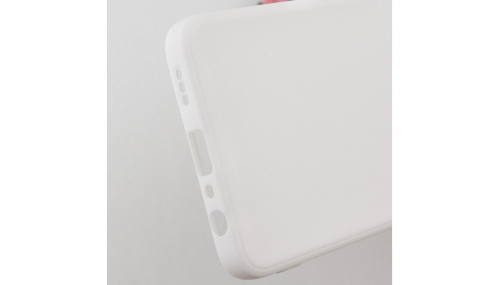 Силіконовий чохол Candy Full Camera для Oppo Reno 8 T 4G Білий / White - фото