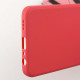 Силіконовий чохол Candy Full Camera для Oppo Reno 8 T 4G Червоний / Camellia - фото