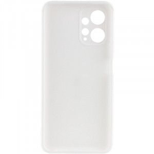 Силиконовый чехол Candy Full Camera для Xiaomi Redmi Note 12 4G Белый / White