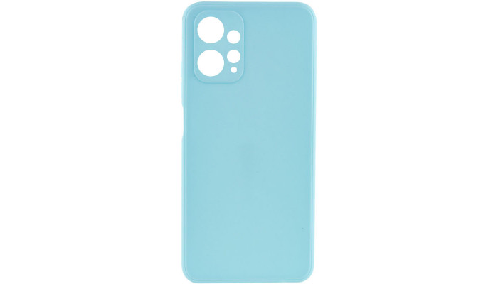 Силиконовый чехол Candy Full Camera для Xiaomi Redmi Note 12 4G Бирюзовый / Turquoise - фото