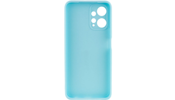 Силіконовий чохол Candy Full Camera для Xiaomi Redmi Note 12 4G Бірюзовий / Turquoise - фото