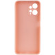 Силиконовый чехол Candy Full Camera для Xiaomi Redmi Note 12 4G Розовый / Pink Sand - фото