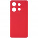 Силиконовый чехол Candy Full Camera для Tecno Spark Go 2023 Красный / Camellia