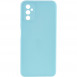 Силиконовый чехол Candy Full Camera для Samsung Galaxy A24 4G Бирюзовый / Turquoise