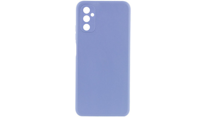 Силиконовый чехол Candy Full Camera для Samsung Galaxy A24 4G Голубой / Mist blue - фото