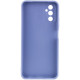 Силиконовый чехол Candy Full Camera для Samsung Galaxy A24 4G Голубой / Mist blue - фото