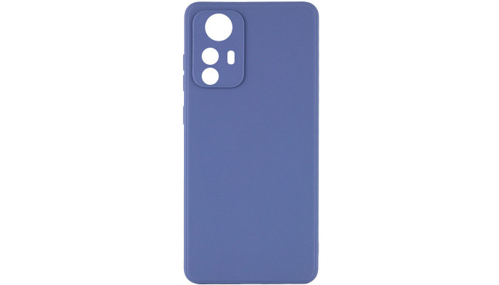 Силиконовый чехол Candy Full Camera для Xiaomi Redmi Note 12S Голубой / Mist blue - фото