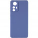 Силіконовий чохол Candy Full Camera для Xiaomi Redmi Note 12S Блакитний / Mist blue