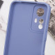 Силиконовый чехол Candy Full Camera для Xiaomi Redmi Note 12S Голубой / Mist blue - фото