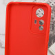 Силіконовий чохол Candy Full Camera для Xiaomi Redmi Note 12S Червоний / Red - фото