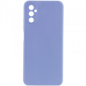 Силиконовый чехол Candy Full Camera для Samsung Galaxy M54 5G Голубой / Mist blue