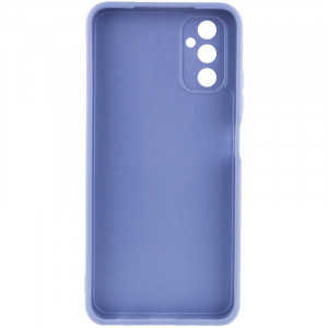 Силиконовый чехол Candy Full Camera для Samsung Galaxy M54 5G Голубой / Mist blue