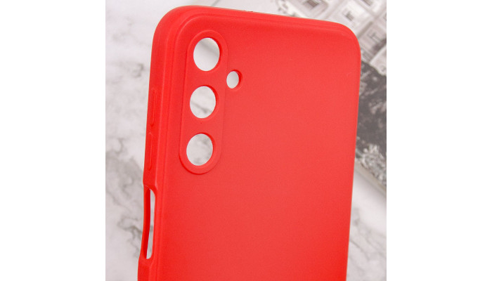 Силиконовый чехол Candy Full Camera для Samsung Galaxy M54 5G Красный / Red - фото