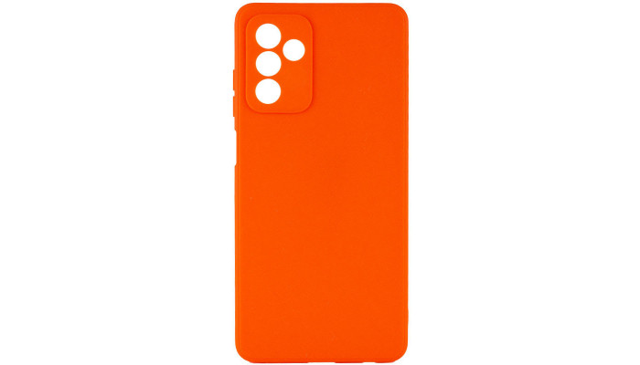 Силиконовый чехол Candy Full Camera для Samsung Galaxy M54 5G Оранжевый / Orange - фото