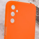 Силиконовый чехол Candy Full Camera для Samsung Galaxy M54 5G Оранжевый / Orange - фото