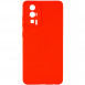 Силиконовый чехол Candy Full Camera для Xiaomi Poco F5 Pro Красный / Red