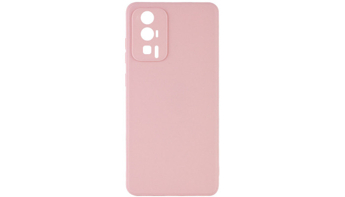 Силіконовий чохол Candy Full Camera для Xiaomi Poco F5 Pro Рожевий / Pink Sand - фото
