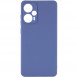 Силиконовый чехол Candy Full Camera для Xiaomi Poco F5 / Note 12 Turbo Голубой / Mist blue