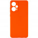 Силиконовый чехол Candy Full Camera для Xiaomi Poco F5 / Note 12 Turbo Оранжевый / Orange