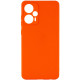 Силіконовий чохол Candy Full Camera для Xiaomi Poco F5 / Note 12 Turbo Помаранчевий / Orange - фото