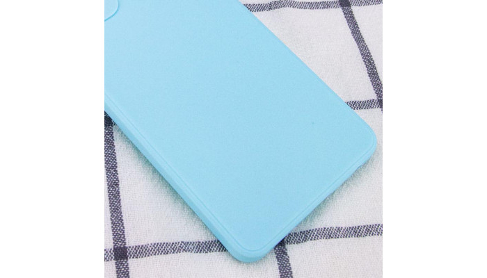 Силиконовый чехол Candy Full Camera для Xiaomi Redmi 12 Бирюзовый / Turquoise - фото