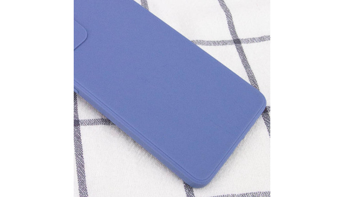 Силиконовый чехол Candy Full Camera для Xiaomi Redmi 12 Голубой / Mist blue - фото