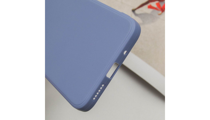 Силиконовый чехол Candy Full Camera для Xiaomi Redmi 12 Голубой / Mist blue - фото