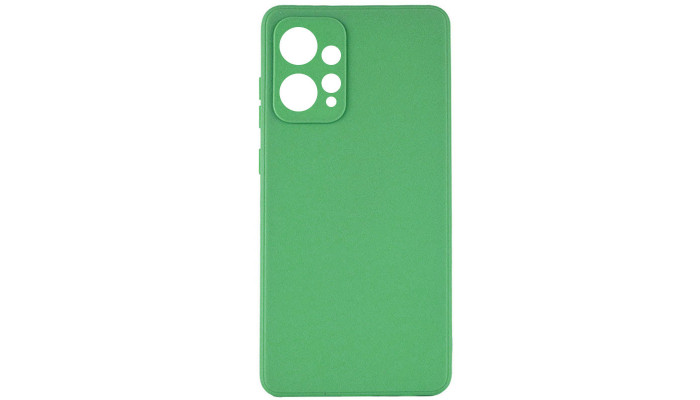 Силиконовый чехол Candy Full Camera для Xiaomi Redmi 12 Зеленый / Green - фото