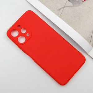 Силиконовый чехол Candy Full Camera для Xiaomi Redmi 12 Красный / Red