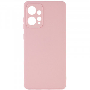 Силиконовый чехол Candy Full Camera для Xiaomi Redmi 12 Розовый / Pink Sand