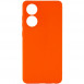 Силіконовий чохол Candy Full Camera для Oppo A98 Помаранчевий / Orange