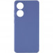 Силіконовий чохол Candy Full Camera для Oppo A58 4G Блакитний / Mist blue