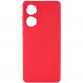 Силіконовий чохол Candy Full Camera для Oppo A58 4G Червоний / Red