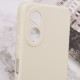 Силіконовий чохол Candy Full Camera для Oppo A38 / A18 Бежевий / Antigue White - фото