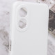 Силиконовый чехол Candy Full Camera для Oppo A38 / A18 Белый / White - фото