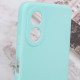 Силіконовий чохол Candy Full Camera для Oppo A38 / A18 Бірюзовий / Turquoise - фото