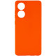 Силіконовий чохол Candy Full Camera для Oppo A38 / A18 Помаранчевий / Orange - фото