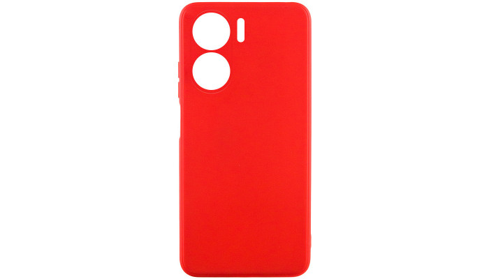 Силиконовый чехол Candy Full Camera для Xiaomi Redmi 13C / Poco C65 Красный / Red - фото
