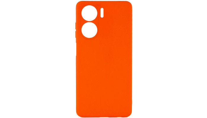 Силиконовый чехол Candy Full Camera для Xiaomi Redmi 13C / Poco C65 Оранжевый / Orange - фото